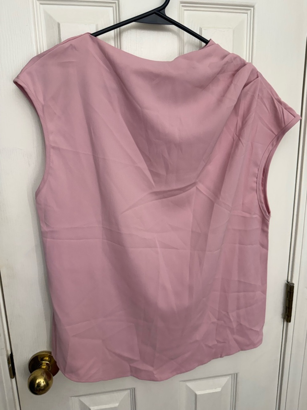 Sleeveless Pink Women's Blouse